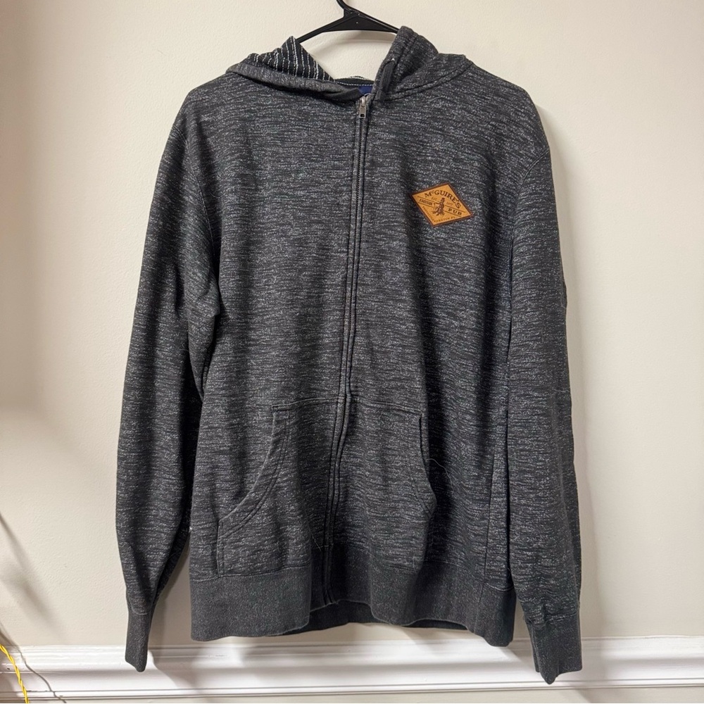 Yesterday People Gray Zip Up